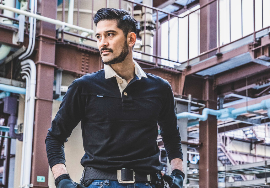 1250 長袖ラガーシャツ | CUC・ CHUSAN WORKWEAR 作業服・ワークウェア