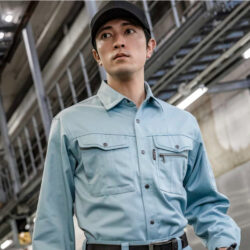 50s Master Garment Corp. ワークウェア カタログ 作業服 2401 長袖シャツ | CUC・ CHUSAN WORKWEAR 作業服・ワークウェア