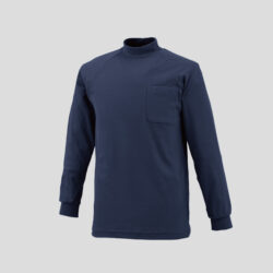 1213 長袖ハイネックシャツ（ポケットあり） | CUC・ CHUSAN WORKWEAR