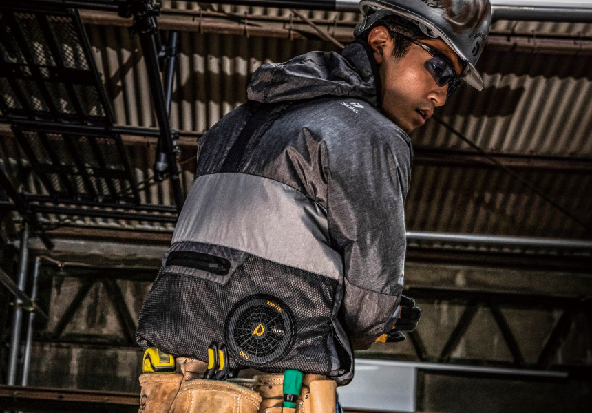 8800 WZ テクニカルフードジャケット | CUC・ CHUSAN WORKWEAR