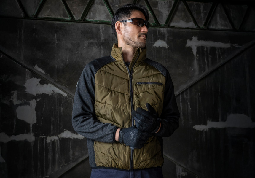 710018 デュアルムーブ中わたストレッチジャケット | CUC・ CHUSAN