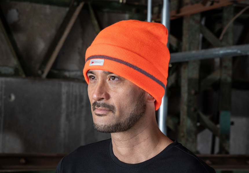 780231 3Mシンサレート ハイビスニットキャップ | CUC・ CHUSAN